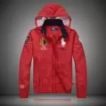 2019U veste ralph lauren hommes pas cher star americaine mode populaire rouge